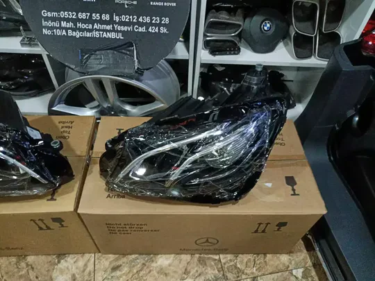 Mercedes W213 2016-20 Sağ Sol Far Orjinal