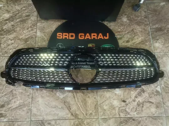 Mercedes W213 2020- AMG Krom Siyah Diamond Panjur A2138889400