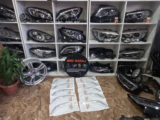 Mercedes W213 Ön Tampon Izgarası Sağ Sol Krom 2138850174-2138850274