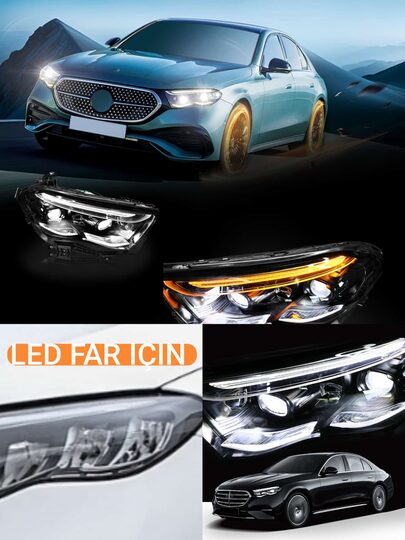 Mercedes W214 LED Yükseltme Multibeam Far