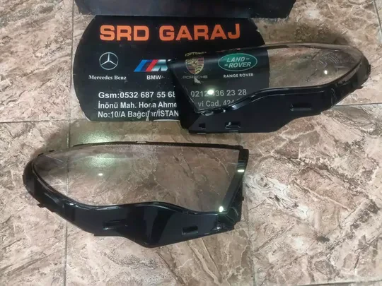 Mercedes W214 Sağ Sol Far Camı