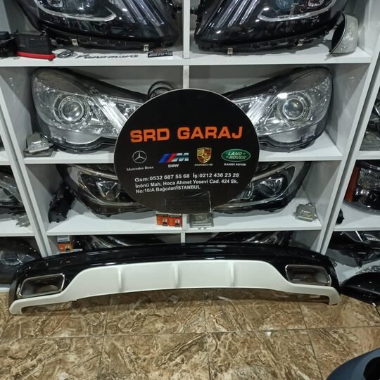 Mercedes W217 S Cupe AMG Difüzör Set A2178850322 A2178850965