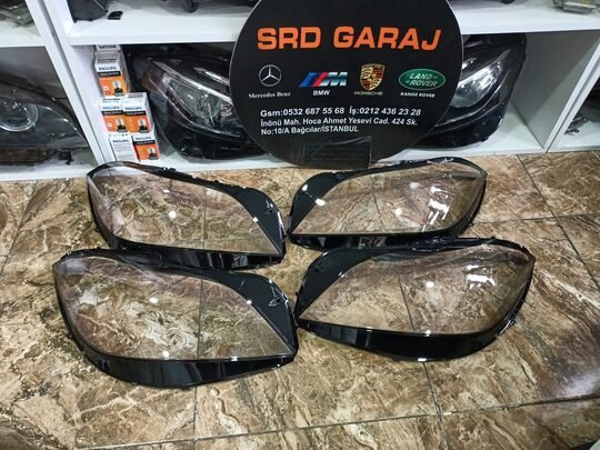 Mercedes W218 CLS Far Cami Makyajlı Kasa