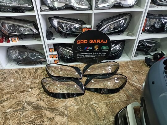 Mercedes W218 CLS Far Cami Makyajlı Kasa