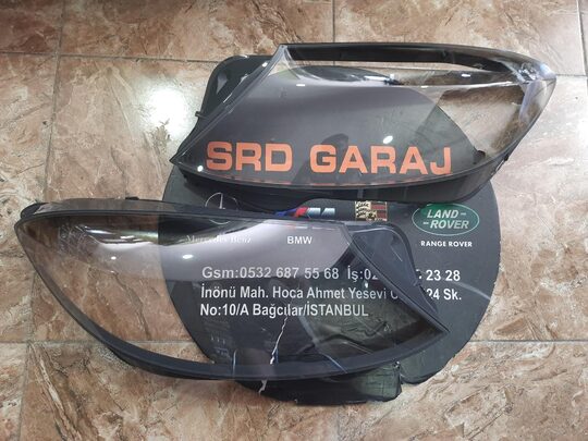 Mercedes W22 2014-2017 Sağ Sol Far Camı