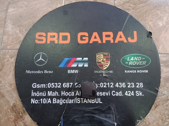 Mercedes W221 S65 Tampon Çeki Kapağı