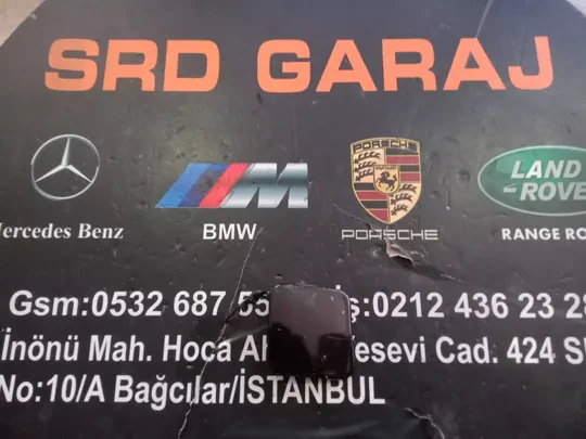 Mercedes W221 S65 Tampon Çeki Kapağı