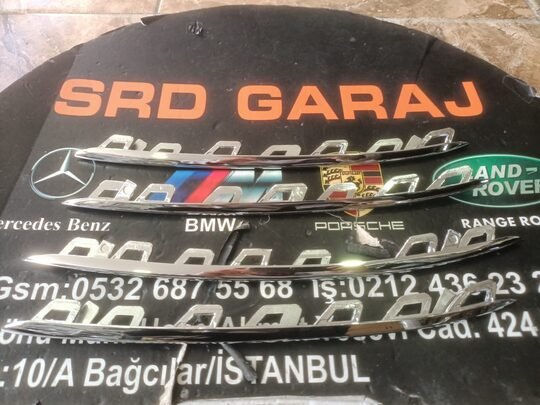 Mercedes W222 2017-20 AMG S450 Tampon Izgarası Nikelajı A2228853601 A2228853701 A2228853801 A2228853901