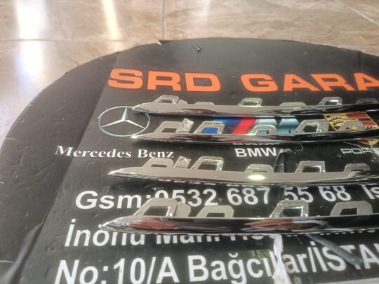 Mercedes W222 2017-20 AMG S450 Tampon Izgarası Nikelajı A2228853601 A2228853701 A2228853801 A2228853901