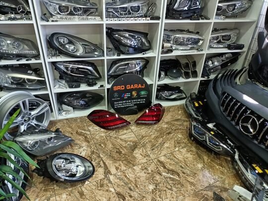 Mercedes W222 S Serisi Makyajlı LED Stop
