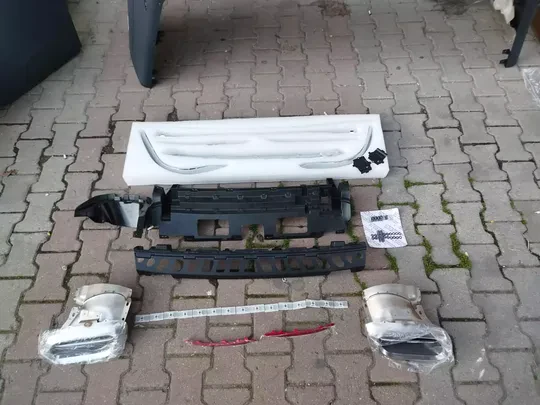 Mercedes W223 Maybach Arka Tampon Dolu