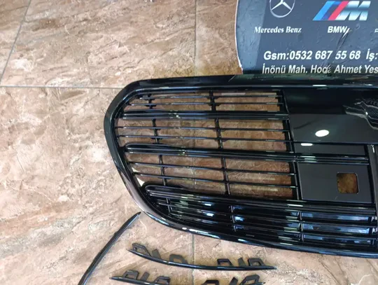 Mercedes W223 S450 AMG Tampon Çıtaları Ve Panjur Shadow Set