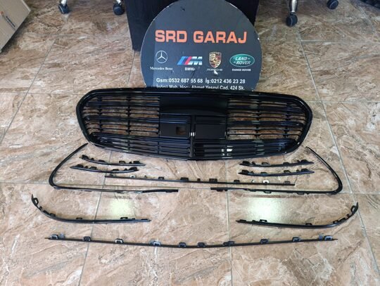 Mercedes W223 S450 AMG Tampon Çıtaları Ve Panjur Shadow Set