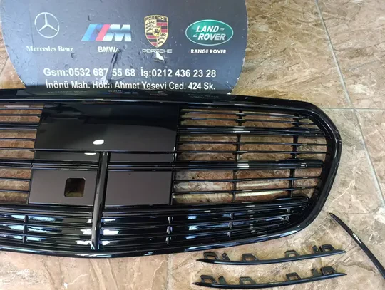Mercedes W223 S450 AMG Tampon Çıtaları Ve Panjur Shadow Set