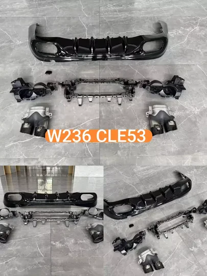 Mercedes W236 CLE53 AMG Difüzör Set Komple
