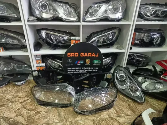 Mercedes W292 GLE LED Far Camı Ve Kasası