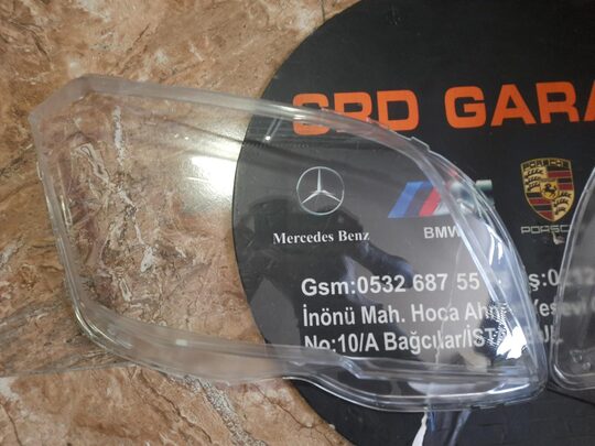 Mercedes X204 2008-2011 Sağ Sol Far Camı