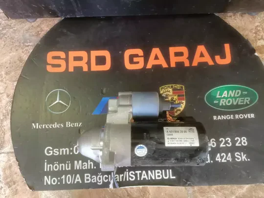 Mercedes X204 W205 C218 W222 W447 Sprinter Marş Dinamosu A6519062800