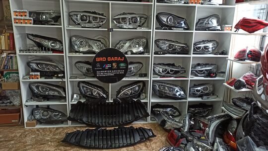 Mersedes C Serisi W205 Tampon Alt Muhafa Yarasa Bakaliti