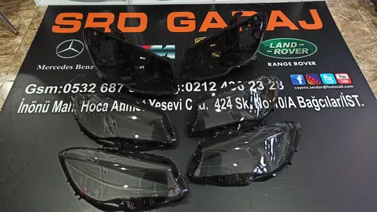 Mersedes CLA W117 Makyajlı Kasa LED Far Camı + Kasası