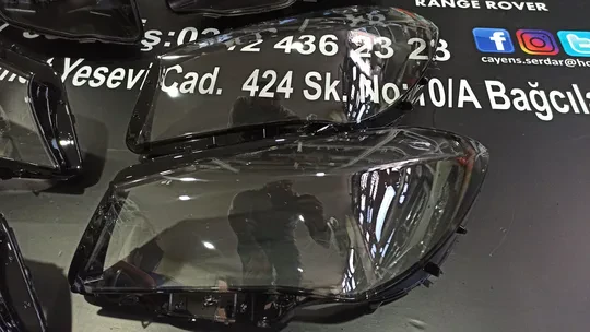 Mersedes CLA W117 Makyajlı Kasa LED Far Camı + Kasası