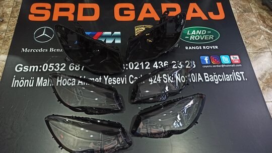 Mersedes CLA W117 Makyajlı Kasa LED Far Camı + Kasası