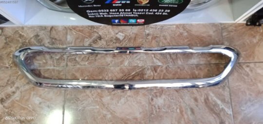 Mersedes GLC W253 Ön Tampon Nikelaj Çıtası A2538856201