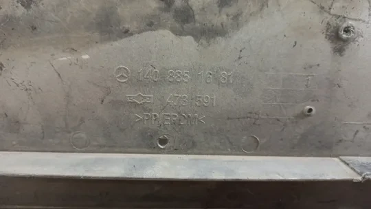 Mersedes S Clas W140 Ön Plakalık 1408851681