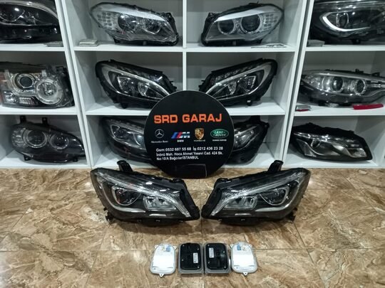 Mersedes W117 CLA Makyajlı LED Far Sıfır Orjınal