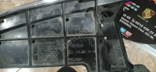 Mersedes W205 AMG Egsoz Kafalıkları A2058850456