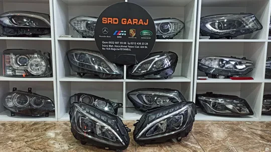 Mersedes W205 Sağ Sol LED Far Sıfır Yns 2059067303 2059067403