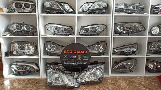 Mersedes W207 E Cupe Cabrio Sağ Sol LED Zenon Far