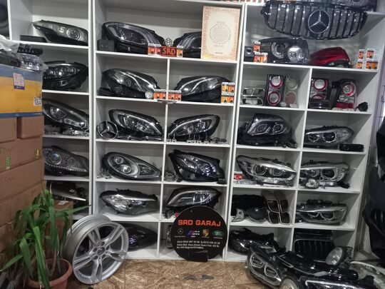 Mersedes W207 W212 W204 Kapı İç Açma Kolu Parlak