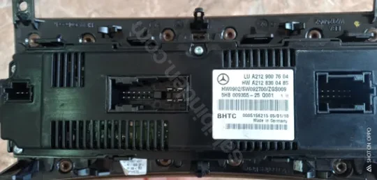 Mersedes W212 E Serisi Klima Kontrol Paneli A2129007604