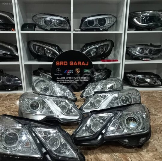 Mersedes W212 Zenon Far E200 E250 E300 E350 E400