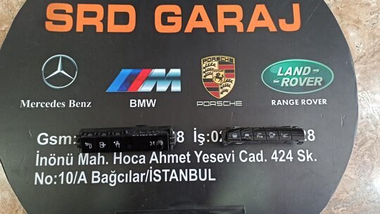 Mersedes W217 S550 S63 Sunroof Kontrol Paneli A2179055401
