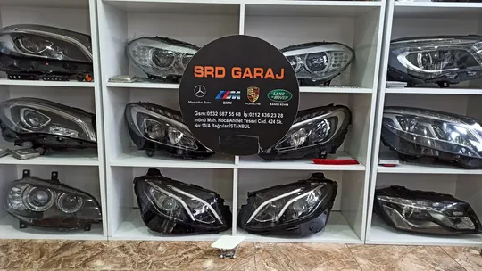 Mersedes W218 CLS Serisi Sol Far Yıkama Kapağı A2188800405
