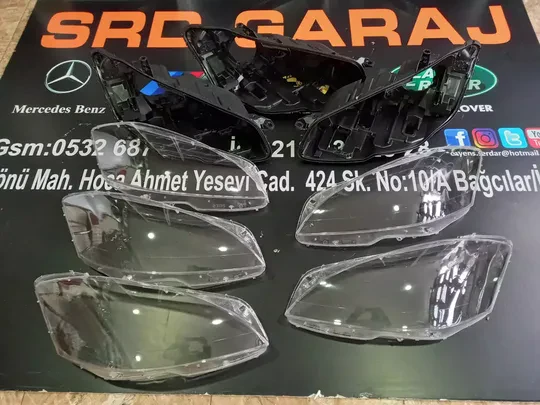 Mersedes W221 Makyajlı S300 S320 S350 S400 S500 Far Camı + Kasa
