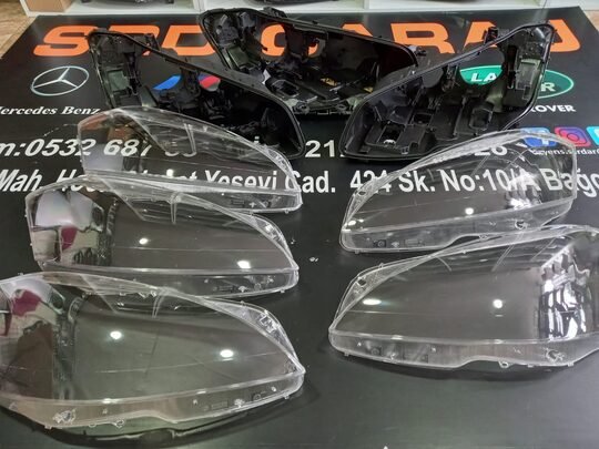 Mersedes W221 Makyajlı S300 S320 S350 S400 S500 Far Camı + Kasa