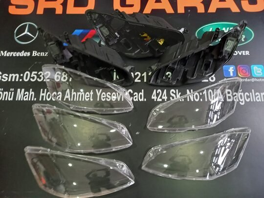 Mersedes W221 Makyajlı S300 S320 S350 S400 S500 Far Camı + Kasa
