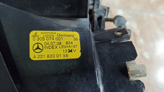 Mersedes W221 S Serisi Gündüz Sis Farı A2218200156 A2218200256