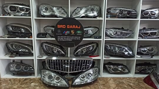 Mersedes W221 S320 S350 S400 S500 Makyajlı Gece Görüşlü Far