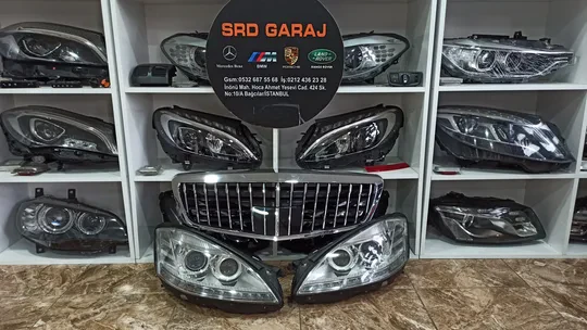 Mersedes W221 S320 S350 S400 S500 Makyajlı Gece Görüşlü Far