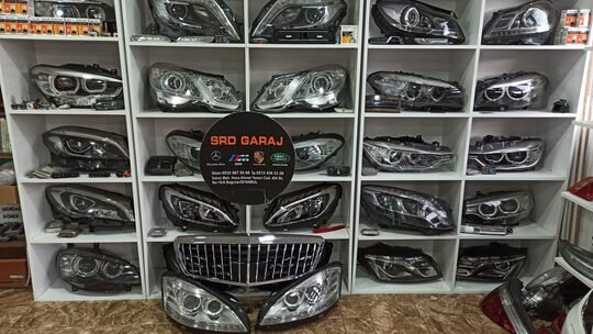 Mersedes W221 S320 S350 S400 S500 Makyajlı Gece Görüşlü Far