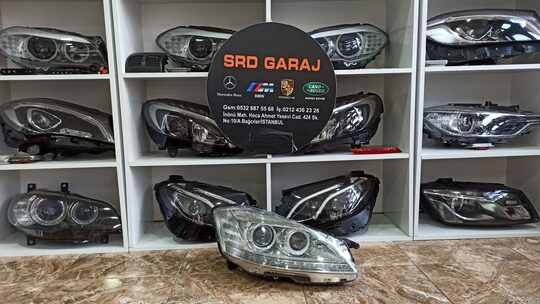 Mersedes W221 S320 S350 S400 S500 Makyajlı Gece Görüşlü Sağ Far