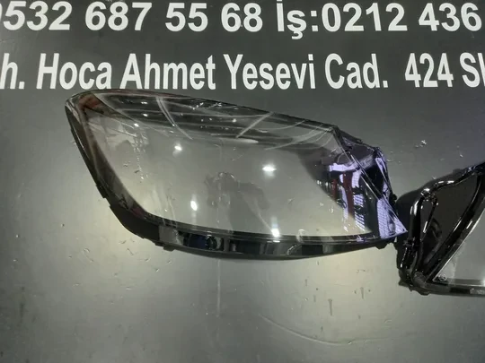 Mersedes W222 S Serisi 2018-2020 Far Camı Orjinal Logolu