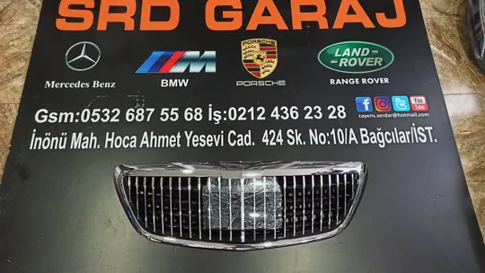 Mersedes W222 S Serisi Maybach Ön Panjur