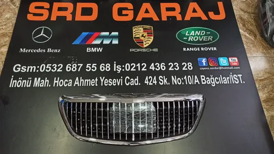 Mersedes W222 S Serisi Maybach Ön Panjur