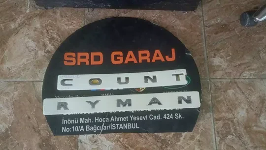 Mini Cooper Countryman Bagaj Yazısı