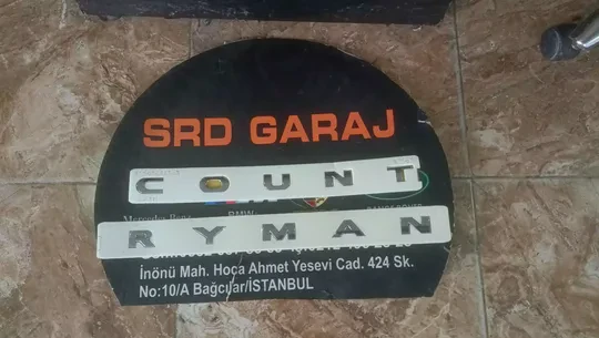 Mini Cooper Countryman Bagaj Yazısı